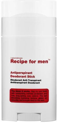 Recipe For Men Antyperspirant W Sztyfcie  Antiperspirant Deodorant Stick 50ml