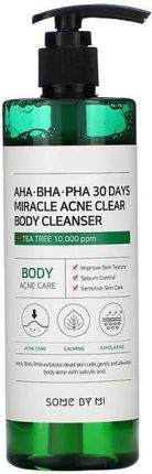 Some By Mi Żel Oczyszczający Do Mycia Ciała Do Skóry Problematycznej Aha-Bha-Pha 30 Days Miracle Acne Clear Body Cleanser 400g