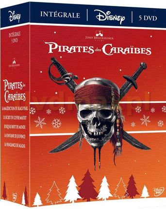 Pirates of the Caribbean 1-5 (Piraci z Karaibów 1-5) [BOX] [5DVD]