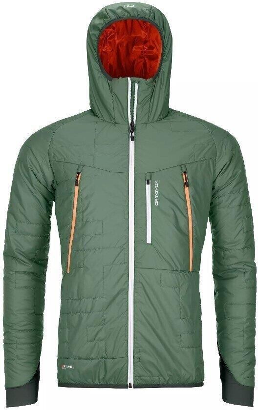 Ortovox Swisswool Piz Boe Mens Jacket Green Forest Ceny i opinie - Main Image