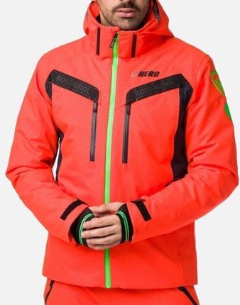 Rossignol Aeration Mens Ski Jacket Neon Red 20/21