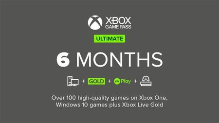 Xbox Game Pass Ultimate 6 miesięcy