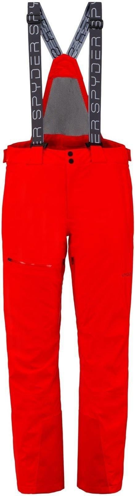 spyder red ski pants