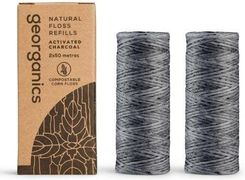 Zdjęcie Georganics Naturalna Nić Dentystyczna Z Węglem 50Mx2 Refill - Gdynia