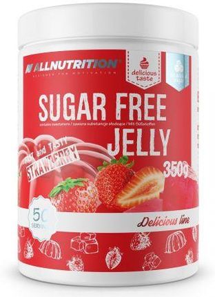 Allnutrition Sugar Free Jelly galaretka truskawkowa bez zero 350g