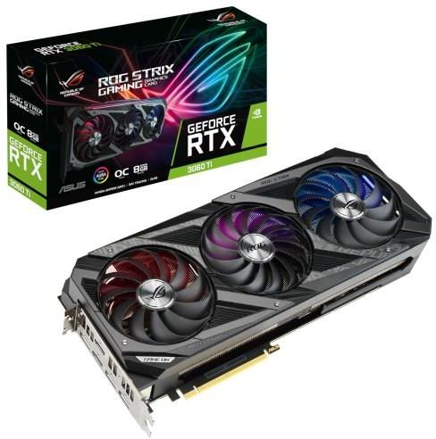 Asus Geforce Rog Strix Rtx 3060 Ti Gaming Oc 8gb Gddr6 Rogstrixrtx3060tio8ggaming Karta Graficzna Opinie I Ceny Na Ceneo Pl