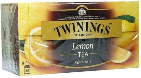 TWININGS Herbata ekspresowa Cytrynowa 25szt*2g