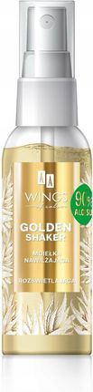 Aa Wings Of Color Golden Shaker Nawilżająco Rozświetlająca Mgiełka Do Twarzy 50 ml