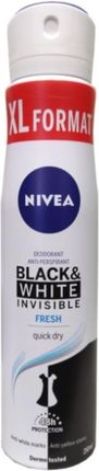Nivea Dezodorant Black & White Invisible Fresh 250Ml