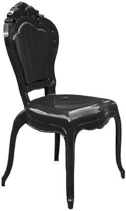 Elior Czarne Krzesło Do Salonu Ludwig Trixi 4X 12736