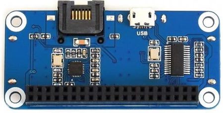 Waveshare Moduł Ethernet / USB HUB HAT for Raspberry Pi  1x RJ45  3x USB