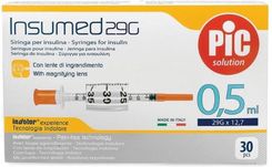 PIC Insumed Strzykawka insulinowa-0,5 ml 29G x 12,7 mm