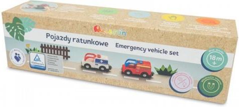 Elefun Toys Samochody Pojazdy ratunkowe z dźwiękiem i światłam 206460 ...