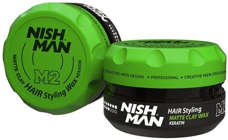 Nishman Glinka Do Stylizacji Włosów Hair Matte Clay M2 100ml