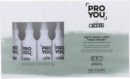 Revlon Pro You Winner Ampułki Przeciw Wypadaniu Włosów 12 X 6ml