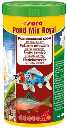 sera Pond Mix Royal Nature 1000mL All Natural Variety Food Blend