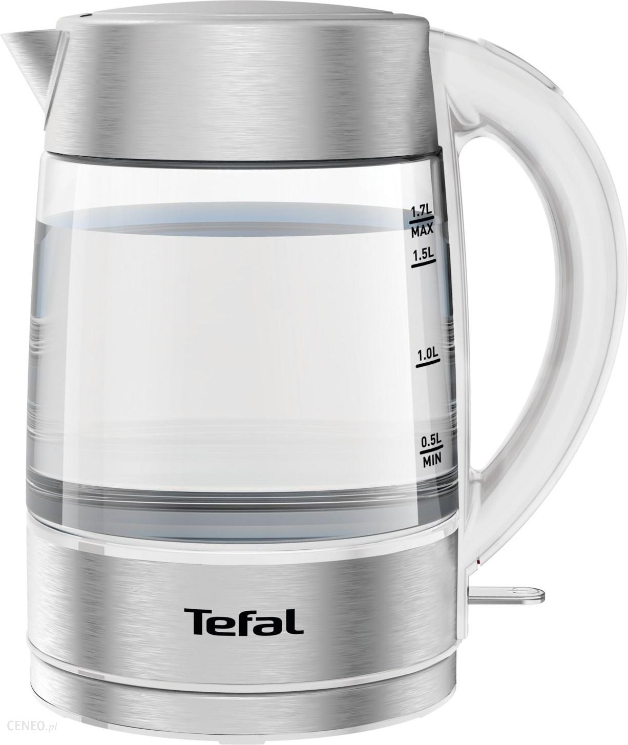 Electric kettle GLASS KI772D38 1,7 l, Tefal 