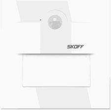 SKOFF - OPRAWY SCHODOWE LED - OPRAWKA TANGO LED 2,4W 3000K 230V PIR - BIAŁY MAT - MM-TAN-C-H-1-ML-ML-01 MMTANCH1MLML01
