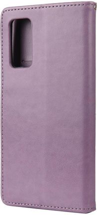 Erbord Etui Wallet do Samsung Galaxy S20 FE Butterfly Purple Fioletowy