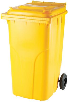 Europlast Austria Pojemnik kubeł na odpady i śmieci ATESTY żółty 240L (1004877)