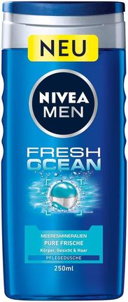 Beiersdorf Nivea Men Fresh Ocean Żel Pod Prysznic 250ml