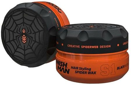 Nishman Wosk Do Stylizacji Włosów Hair Styling Wax S1 Spyder  Black Widow  150ml