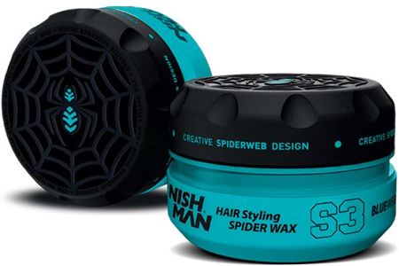 Nishman Wosk Do Stylizacji Włosów Hair Styling Wax S3 Spyder  Blue Web  150ml