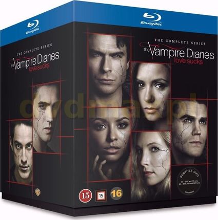 The Vampire Diaries Season 1-8 (Pamiętniki wampirów) [BOX] [30xBlu-Ray]