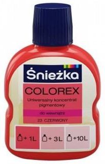 Śnieżka Colorex Pigment czerwony 23 100ml