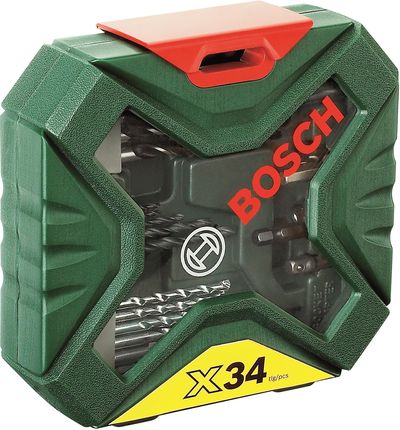 Bosch zestaw mieszany X-line II 34-częściowy 2607010608