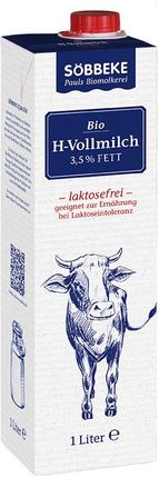 Sobbeke mleko bez laktozy 3,5% BIO 1l
