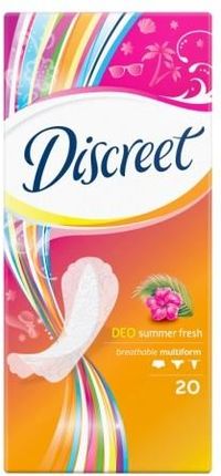 DISCREET dezodorant Wkładki (20szt.) Summer Fresh