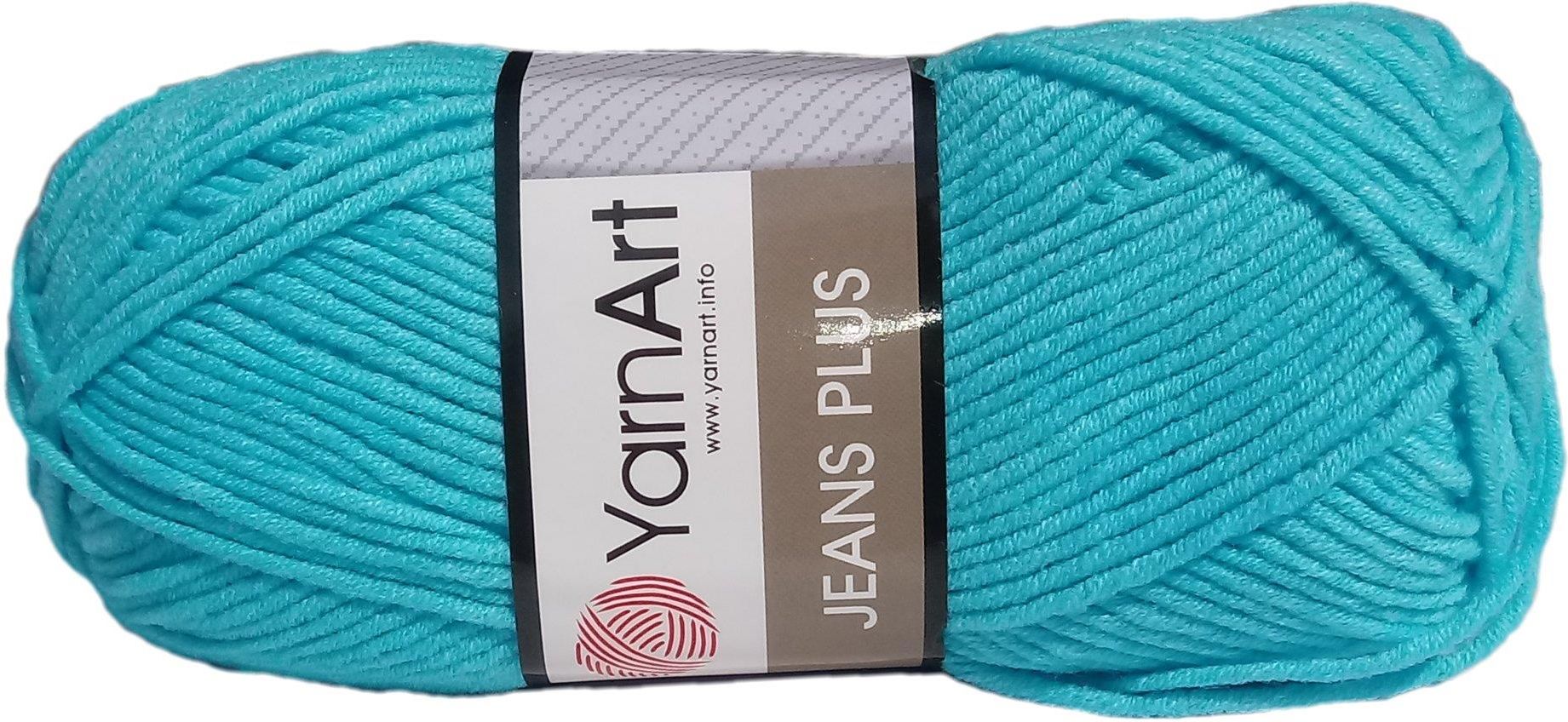 YARNART WŁÓCZKA YARNART JEANS PLUS KOLOR TURKUSOWY 33 Ceny i opinie