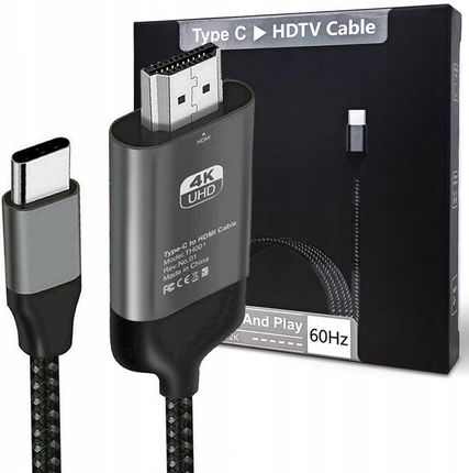 ALOGY KABEL  ADAPTER USB-C NA HDMI 4K/60HZ 200CM  (42676)