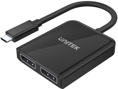 UNITEK KABEL ADAPTER UNITEK V1407A USB-C - 2XDP 1.4, 8K, 60HZ
