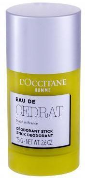 L´Occitane Eau De Cedrat Dezodorant 75G - Opinie i ceny na