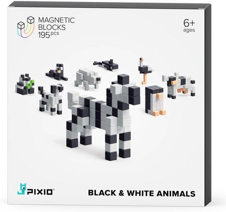 Pixio Klocki Black & White Animals Story Series