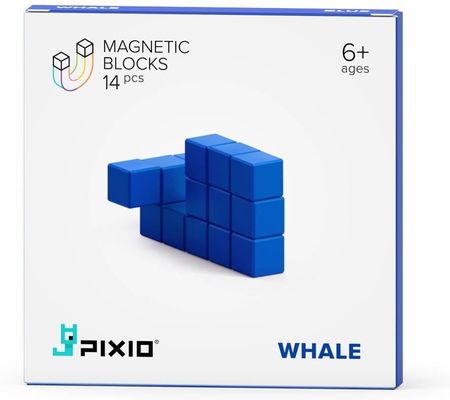 Pixio Klocki Light Blue Whale 14El. Color Series