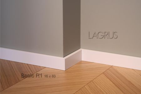 Lagrus Basic R1 Biała Listwa 16X60X2440Mm
