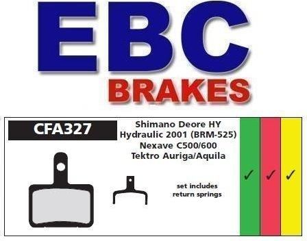 Ebc Brakes Klocki Ebc (Organiczne Wyczynowe) Shimano Deore Br-M515-525 Nexave C500 C600 Tektro Auriga Aquila