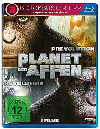 Planets of the Apes: Rise & Dawn (Geneza / Ewolucja Planety Małp) [2xBlu-Ray]