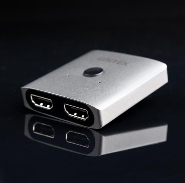 UNITEK PRZEŁĄCZNIK ROZDZIELACZ SPLITTER SWITCHER DWUKIERUNKOWY HDMI 2.0 4K 2-NA-1 (V1127A) - zdjęcie 6 UNITEK PRZEŁĄCZNIK ROZDZIELACZ SPLITTER SWITCHER DWUKIERUNKOWY HDMI 2.0 4K 2-NA-1 (V1127A)