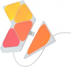Zdjęcie Nanoleaf Shapes Mini Triangles Starter Kit 5 paneli (NL48-5002TW-5PK) - Rzeszów