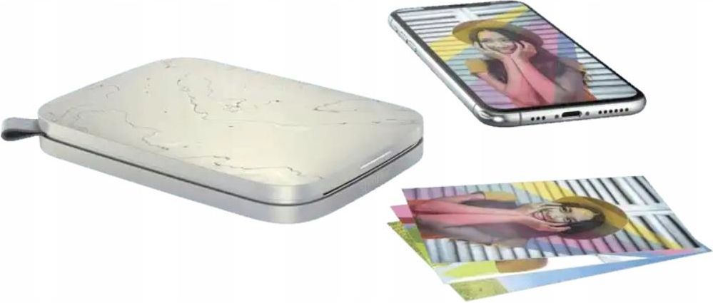 фото Принтер HP Sprocket Select Gray/Yellow (5XH49A)