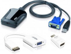 ATEN Laptop USB KVM Console Crash Cart Adapter IT Kit (CV211CPAT)