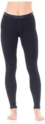 Icebreaker Legginsy Termoaktywne Damskie 260 Tech Leggins Black