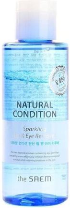 The Saem Płyn Do Demakijażu Oczu I Ust Na Bazie Wody Termalnej Saem Natural Condition Sparkling Lip Eye Remover 155Ml