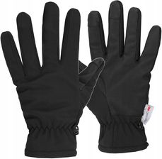 Zdjęcie Mil-Tec Rękawice Zimowe Softshell Thinsulate Czarne 12521302 Czarny - Czempiń
