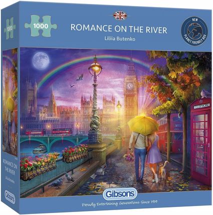 Gibsons Games Gibsons Puzzle Romantyczny Spacer 1000El.