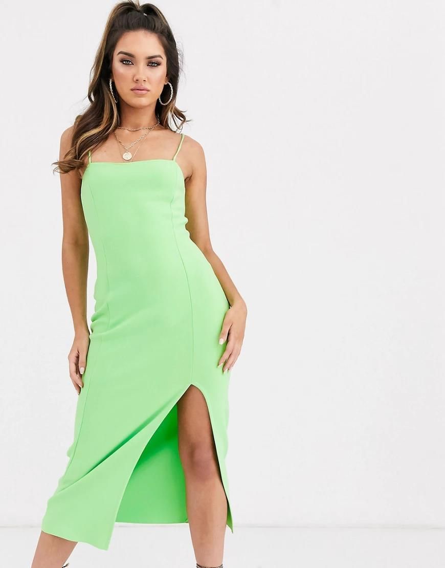 knee length dresses for ladies Be Mine Asym Dress in Black main image 1